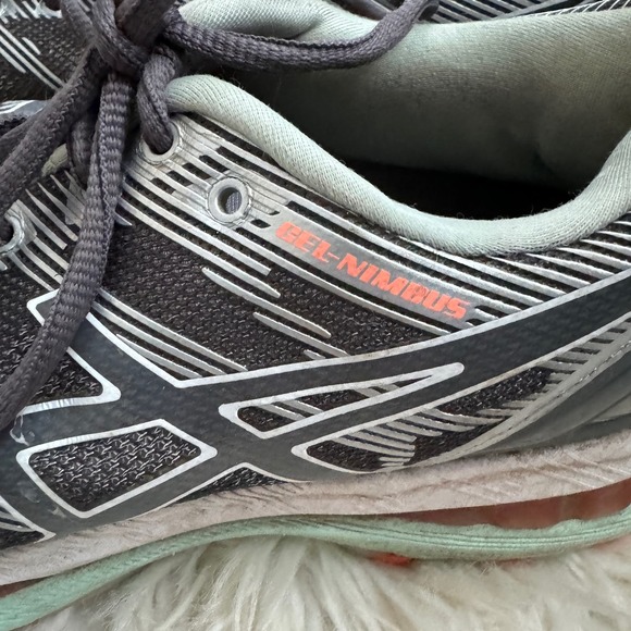 ASICS GEL NIMBUS 19 RUNNING SHOES Women's Size 7 Athletic Sneakers - Picture 4 of 8